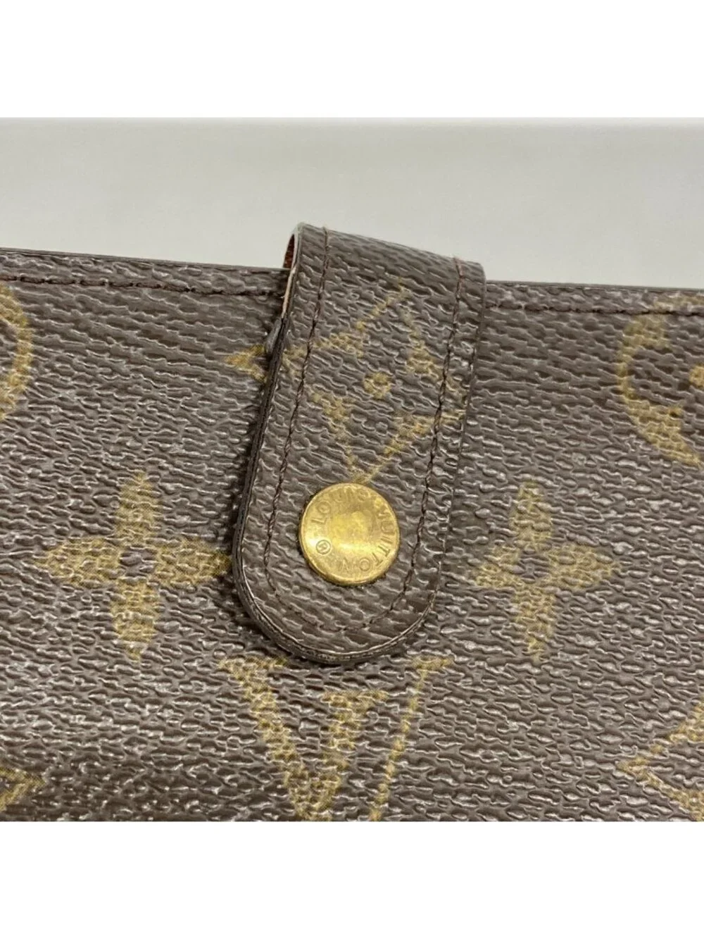Louis Vuitton Wallet Monogram Porte-Monnaie Viennois Brown